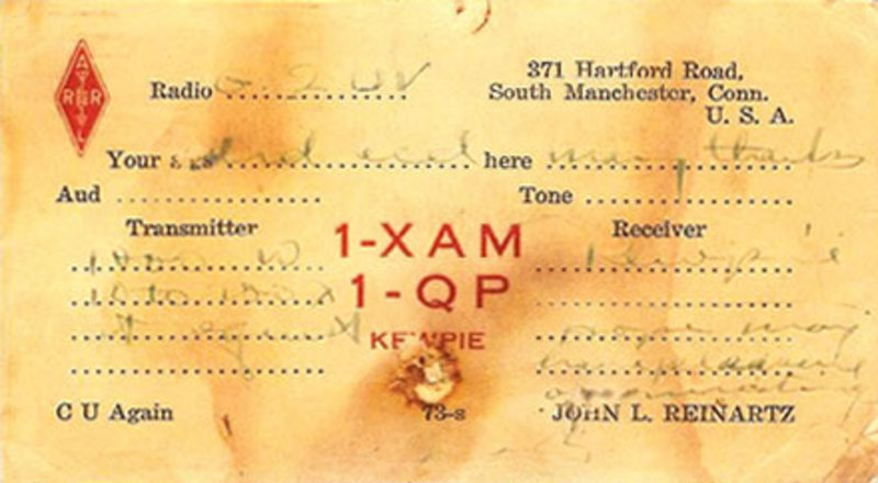 The Wia Historical Qsl Card Collection